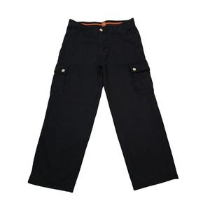 Hugo Boss Orange Cargo Trousers Black Combat Technical Carpenter GLAP